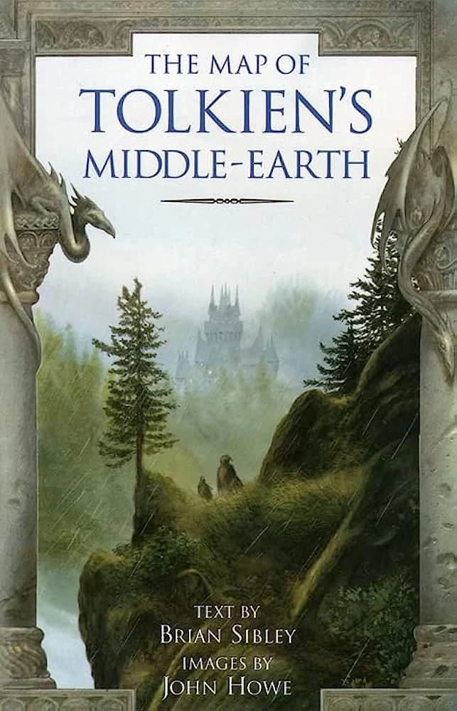 El mapa de la Tierra Media de Tolkien