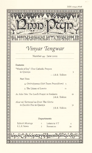 Vinyar Tengwar 44