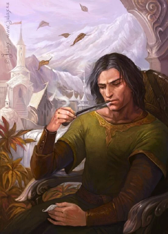 Yulia Alekseeva - Aragorn in Rivendell